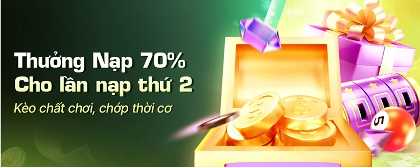 Khuyến mãi Topbet nạp lần hai